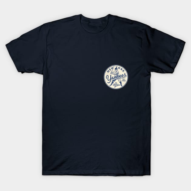 Old Style New York Yankees SMALL by Buck Tee T-Shirt by Buck Tee